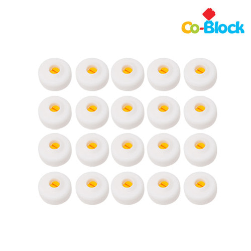 Cs (Co-block) 파스텔바퀴20pcs(9070)